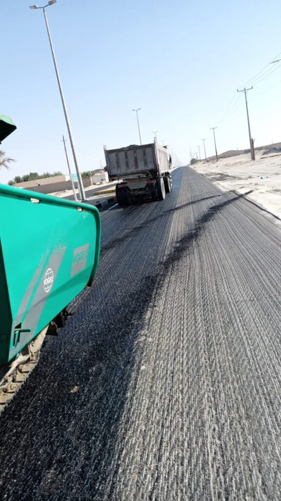 أعمال الحفريات والطرق