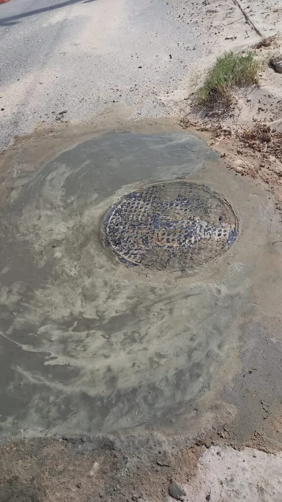 أعمال الحفريات والطرق